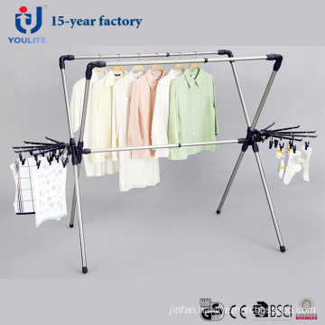 Stainless Steel Extendable X-Type Clothes Hanger